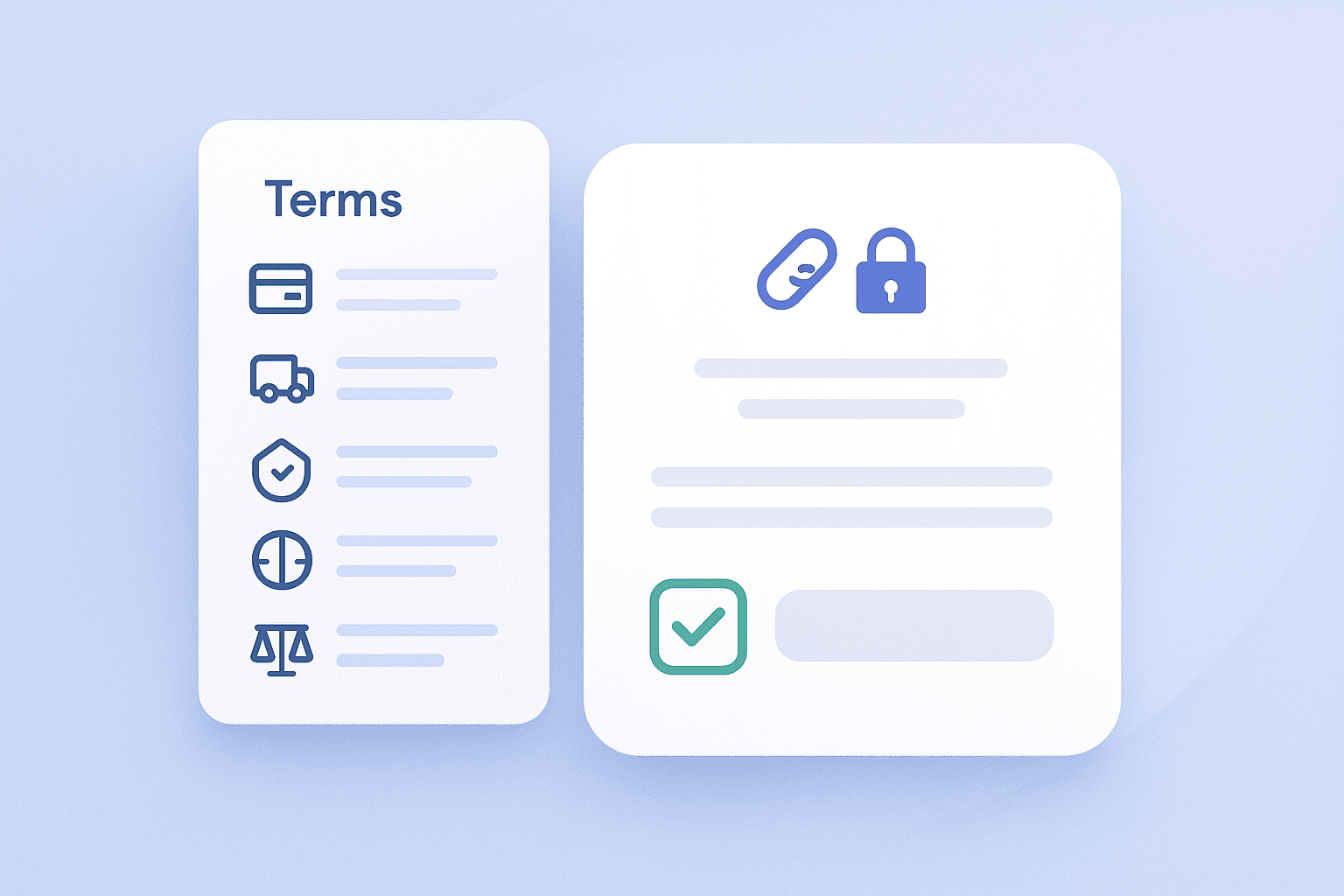 תנאי שימוש מדיניות פרטיות בחנות ווקומרס