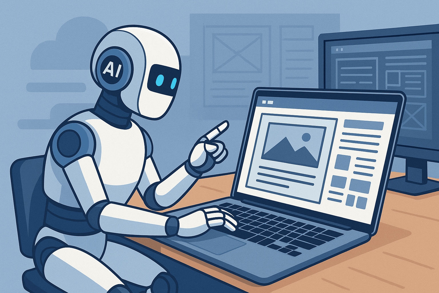 בניית אתרים AI