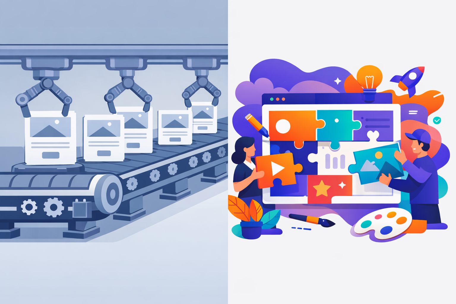 בניית אתר תדמית ועיצוב אתרים בעידן הבינה המלאכותית