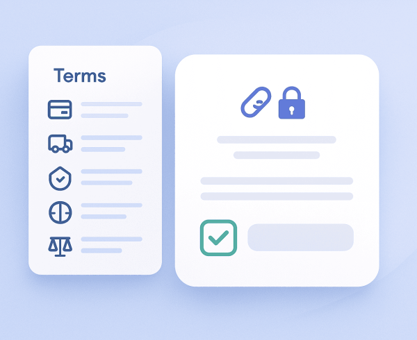 הגדרת עמוד תנאי שימוש ומדיניות פרטיות בחנות ווקומרס – מדריך קצר