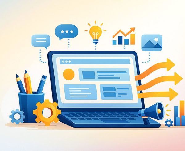 בניית אתר תדמית לעסק: לא סתם כרטיס ביקור, אלא מכונת שיווק!